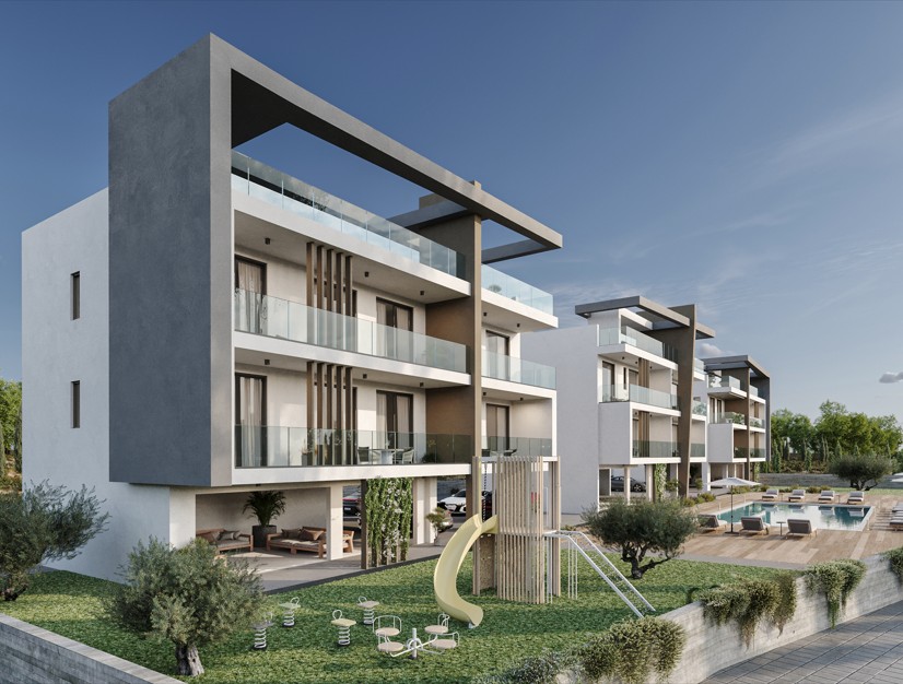 Geroskipou, Paphos Apartment For Sale | DT2084