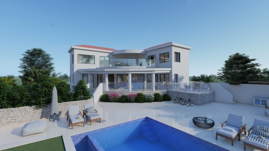 Detached Villa For Sale  in  Peyia - Sea Caves