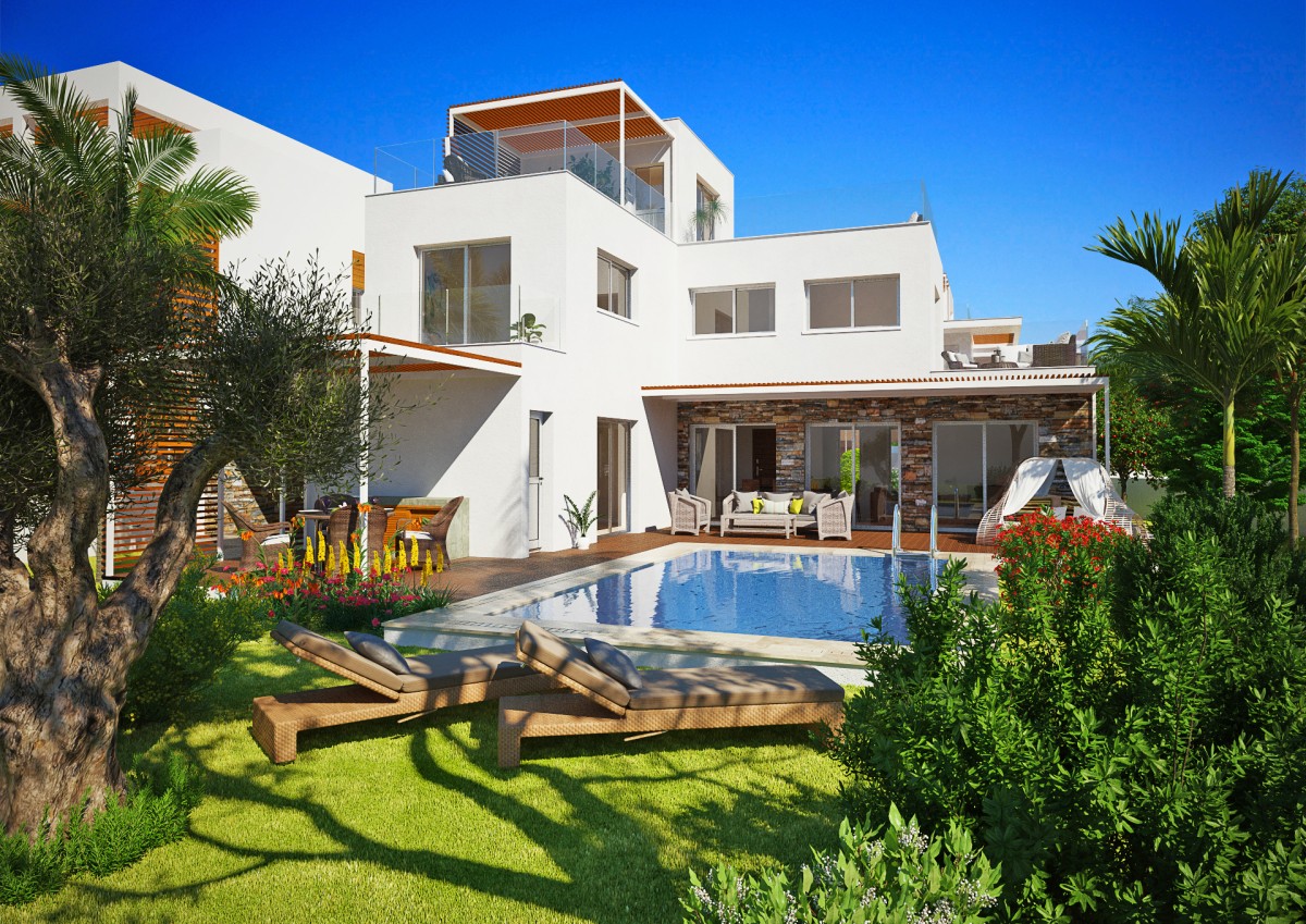 Detached Villa For Sale  in  Geroskipou