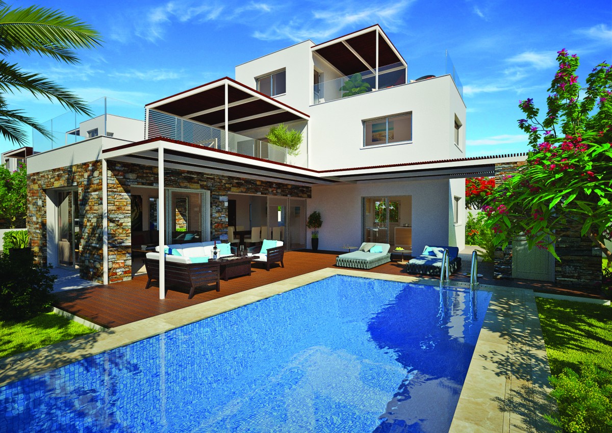 Detached Villa For Sale  in  Geroskipou