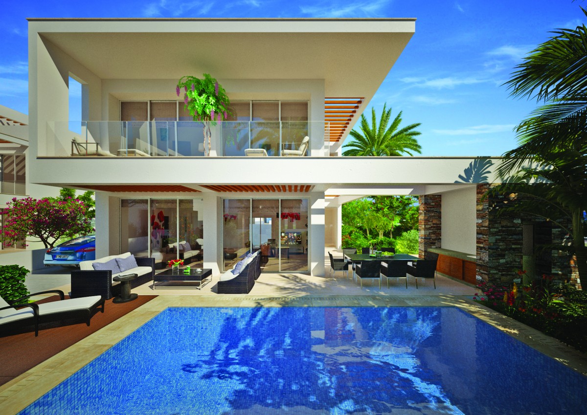Detached Villa For Sale  in  Geroskipou