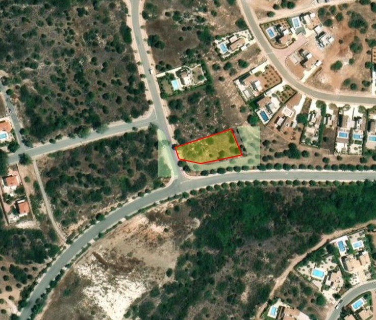 Kouklia - Secret Valley Residential Land For Sale | DT2479