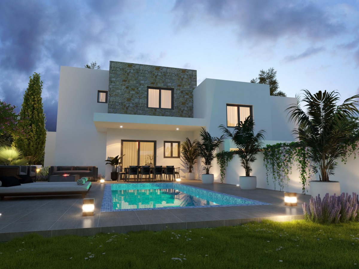 Peyia, Paphos Semi Detached Villa For Sale | DT2518