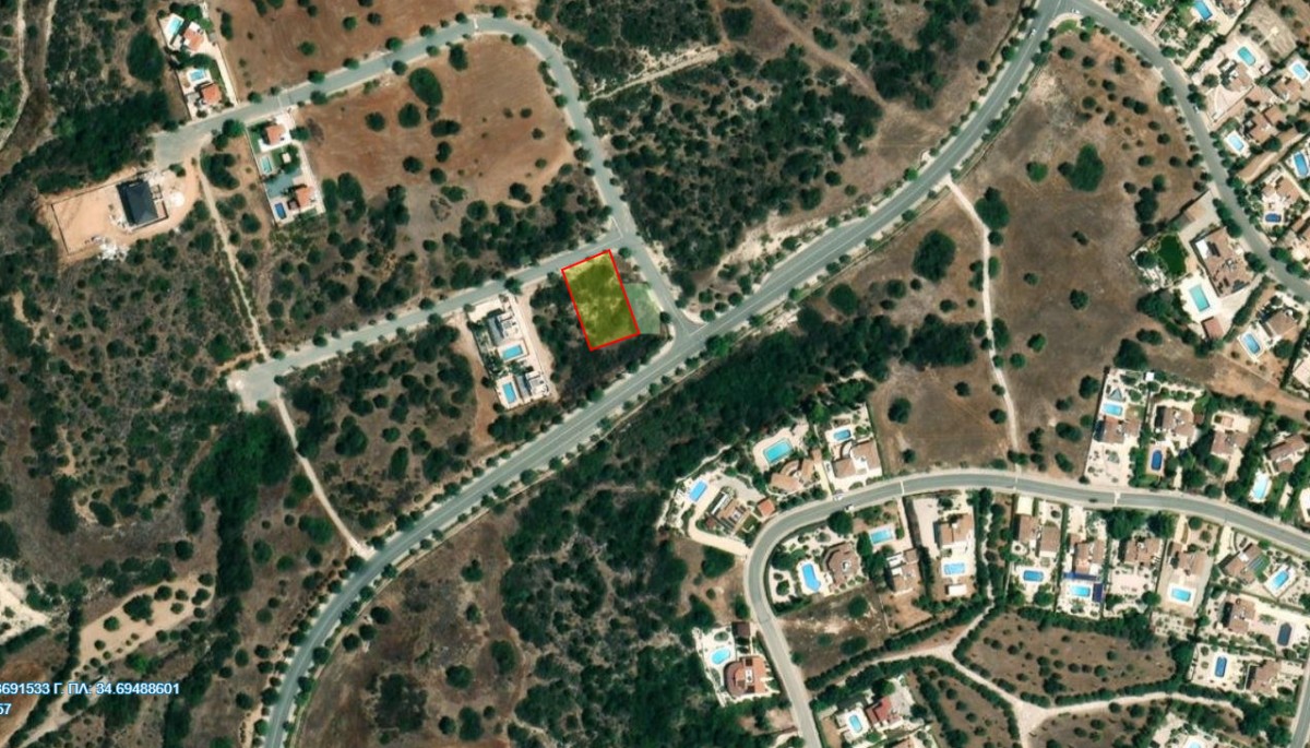 Agricultural Land For Sale  in  Kouklia - Secret Valley