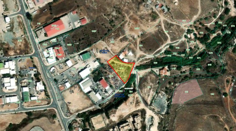 Konia, Paphos Industrial Land For Sale | DT2748