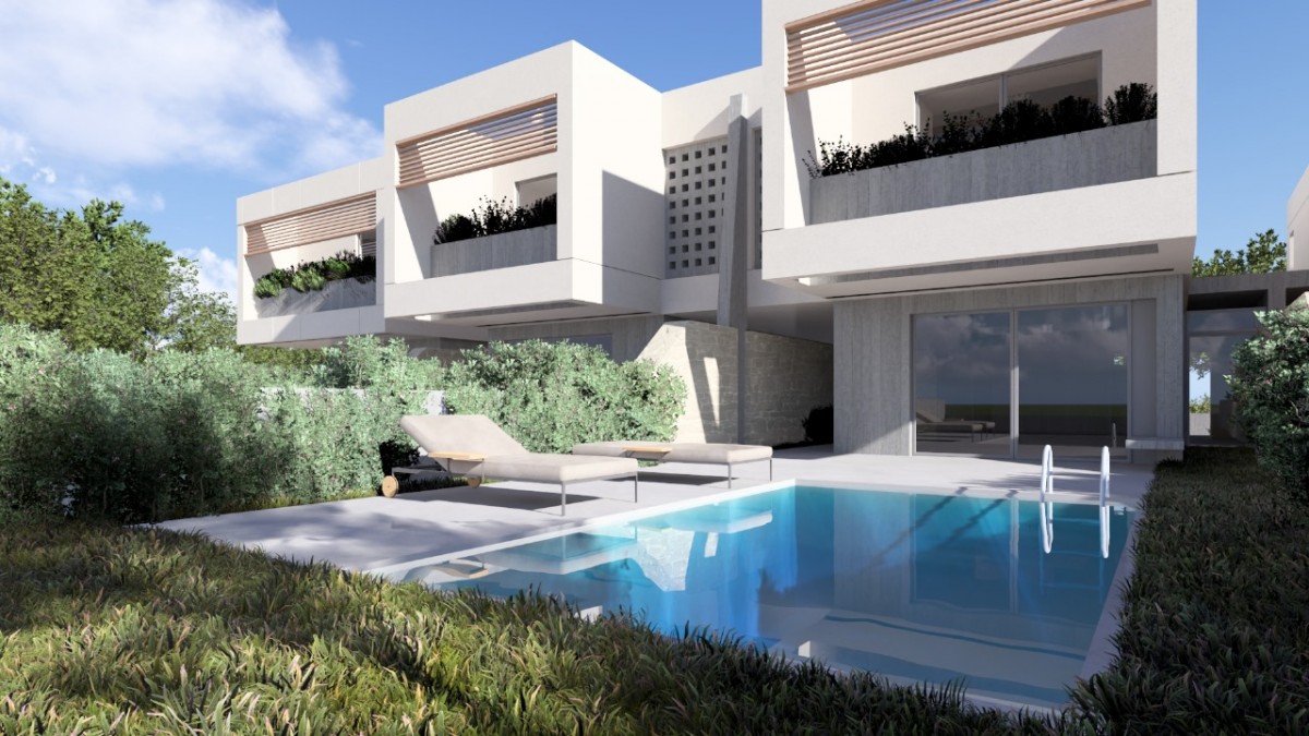 Choulou, Paphos Semi Detached Villa For Sale | DT2849