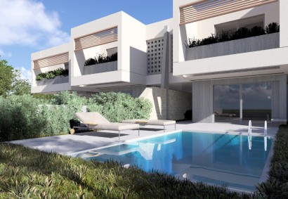 Choulou, Paphos Semi Detached Villa For Sale | DT2849