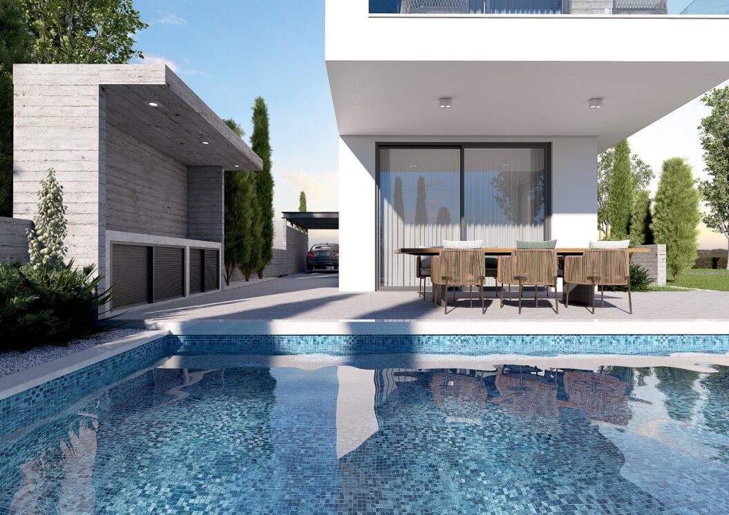 Detached Villa For Sale  in  Geroskipou