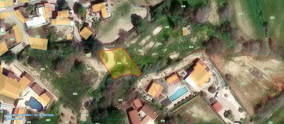 Stroumbi, Paphos Residential Land For Sale | DT3969