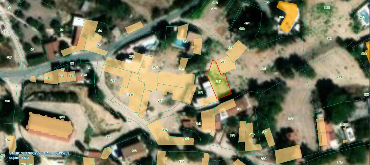 Stroumbi, Paphos Residential Land For Sale | DT3972