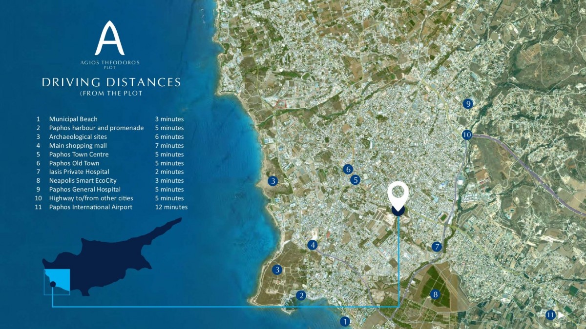 Plots & Land Parcels in Paphos (City Centre)