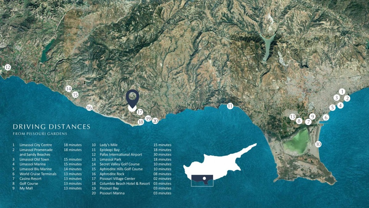 Plots & Land Parcels in Pissouri