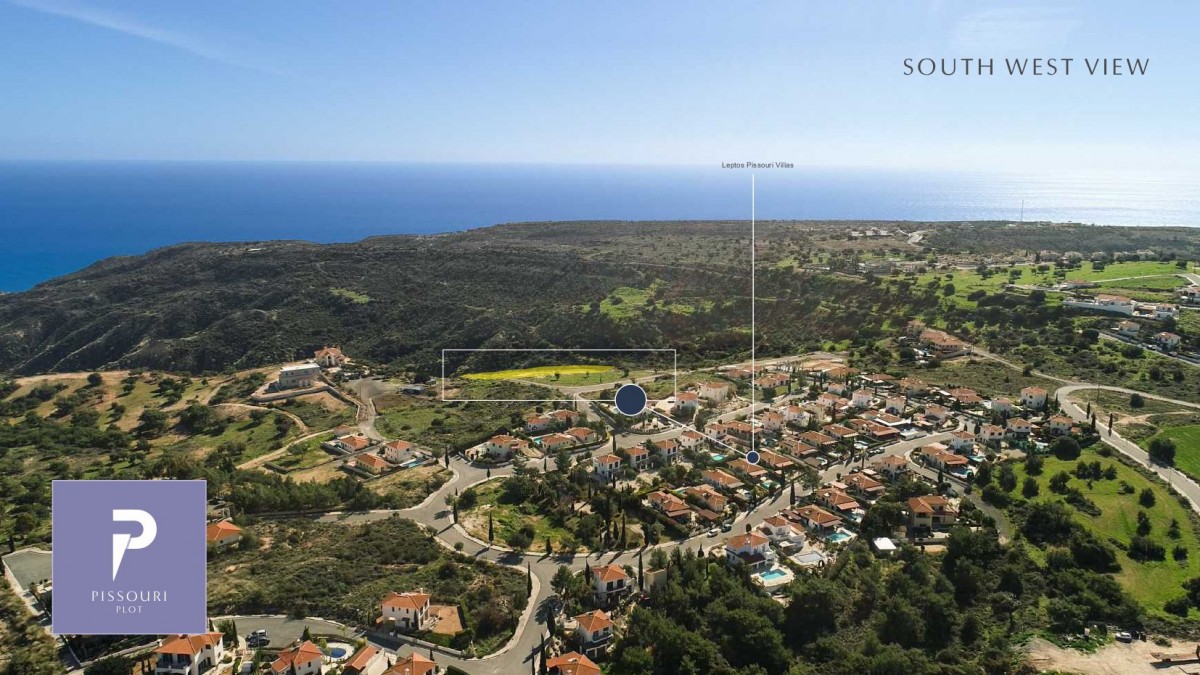 Pissouri, Limassol Residential Land For Sale | DT4510