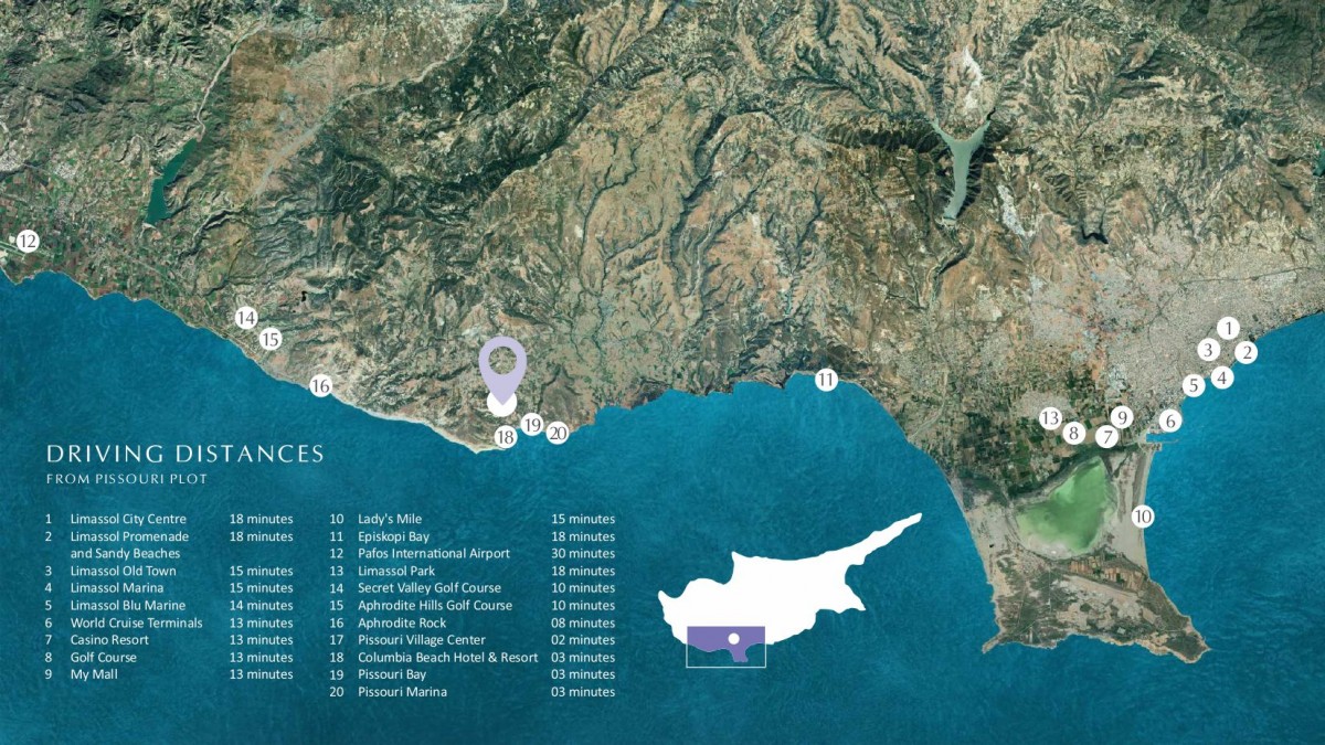 Plots & Land Parcels in Pissouri