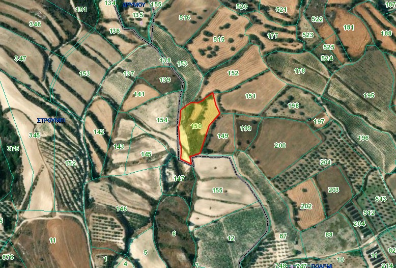 Thrinia, Paphos Agricultural Land For Sale | DT4848