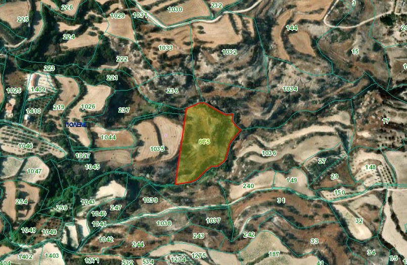 Polemi, Paphos Agricultural Land For Sale | DT4849