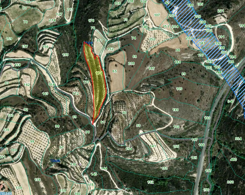 Koili, Paphos Agricultural Land For Sale | DT4949