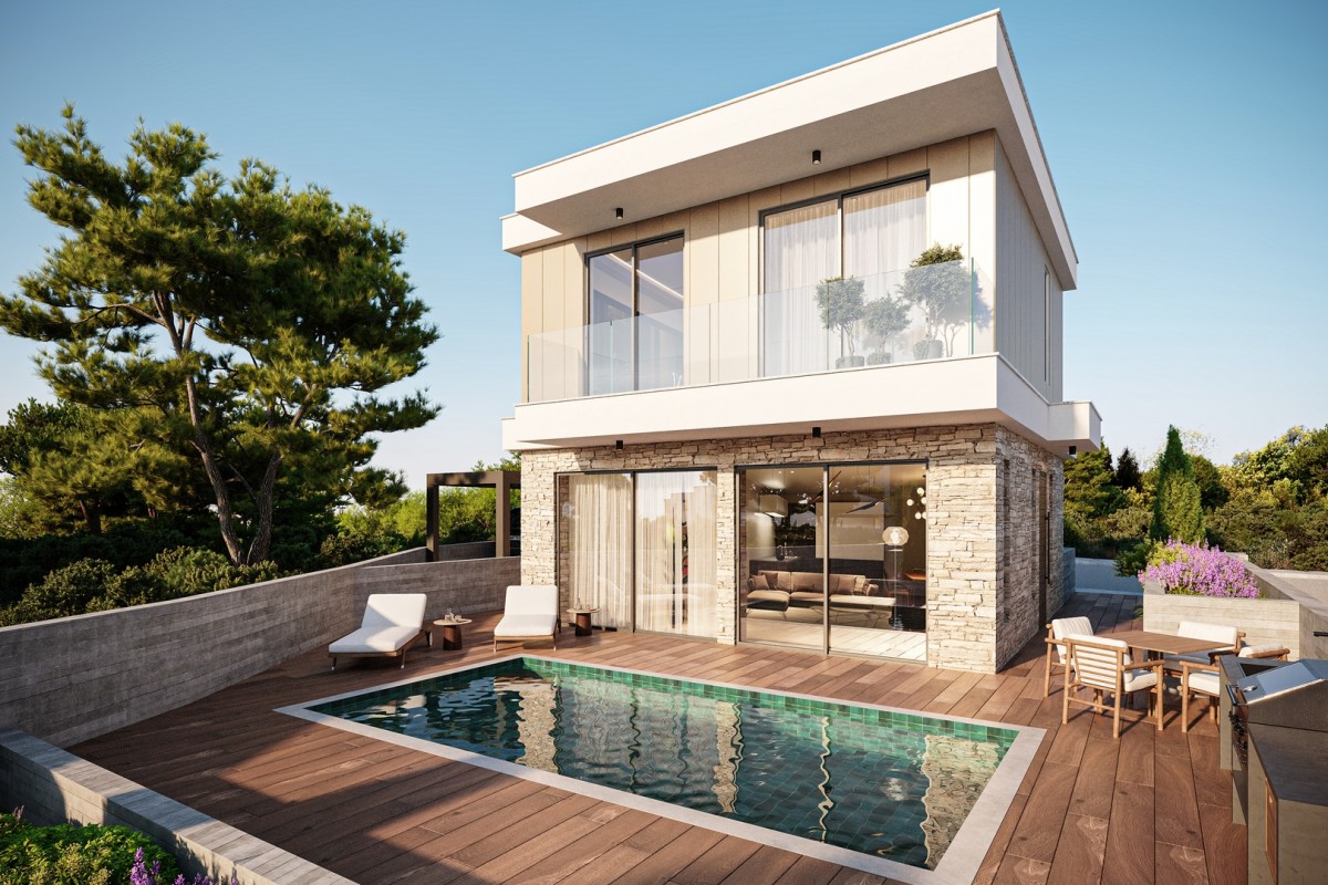 Konia, Paphos Detached Villa For Sale | DT5016