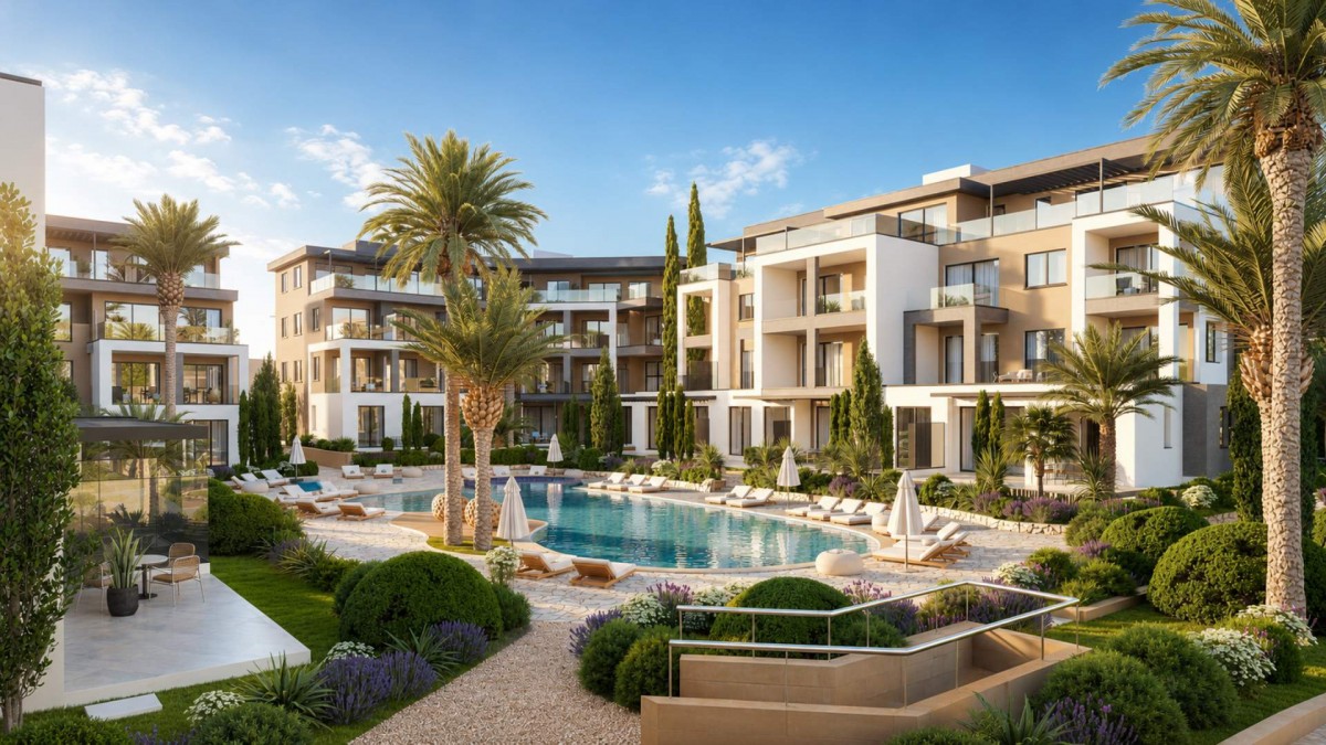 Geroskipou, Paphos Apartment For Sale | DT5138