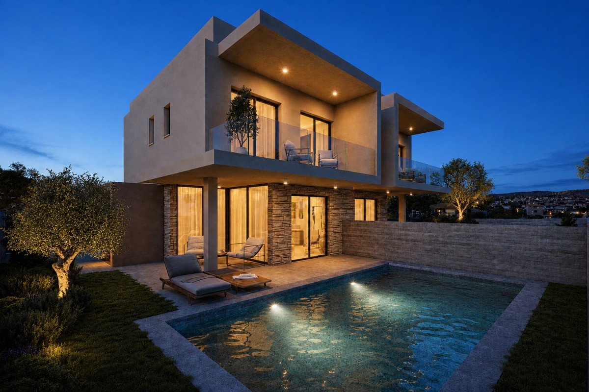 Geroskipou, Paphos Detached Villa For Sale | DT5276