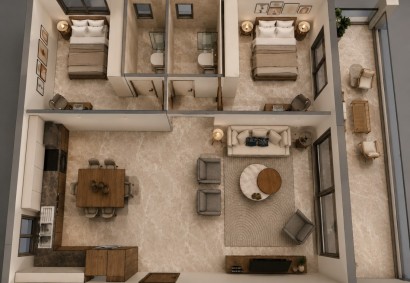 Geroskipou, Paphos Apartment For Sale | DT5311