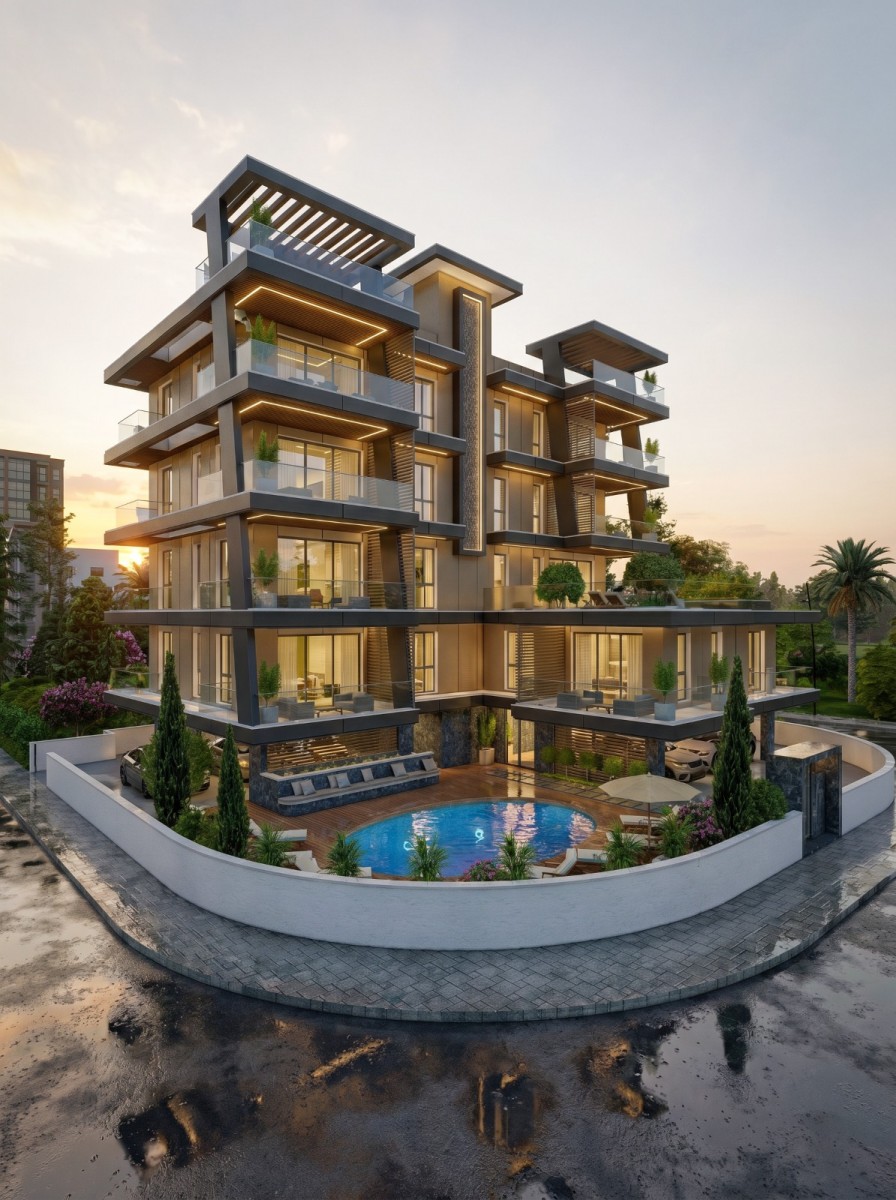Land with permits For Sale  in  Paphos Town